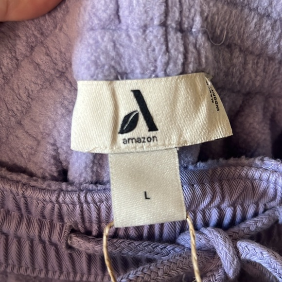 NWT Amazon, essentials men’s micro fleece Size L - Picture 5 of 5